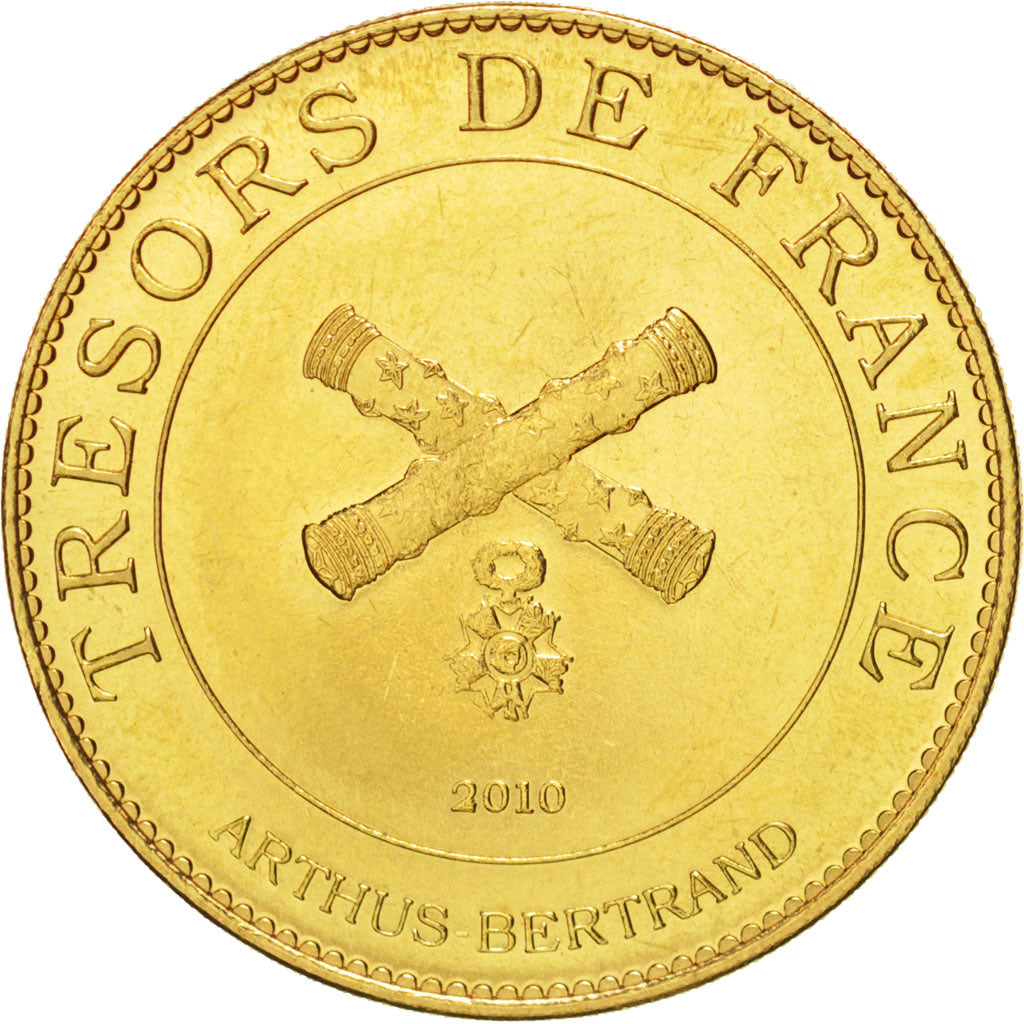 Tourist Token, Zoo de Champrepus, Maki Catta, 2010, MS(63), Arthus Bertrand
