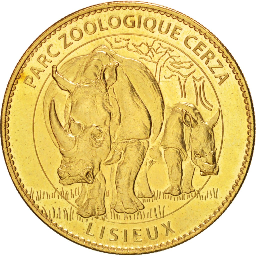 Tourist Token, Parc Zoologique Cerza, Lisieux, 2009, MS(63), Arthus Bertrand