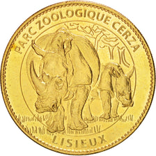 Tourist Token, Parc Zoologique Cerza, Lisieux, 2009, MS(63), Arthus Bertrand