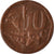 Moneta, Południowa Afryka, 10 Cents