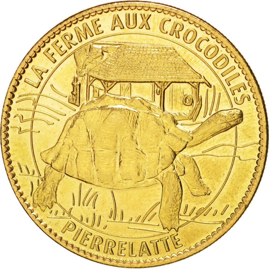 Frankreich, Token, Tourist Token, La Ferme aux Crocodiles, 2009, Arthus