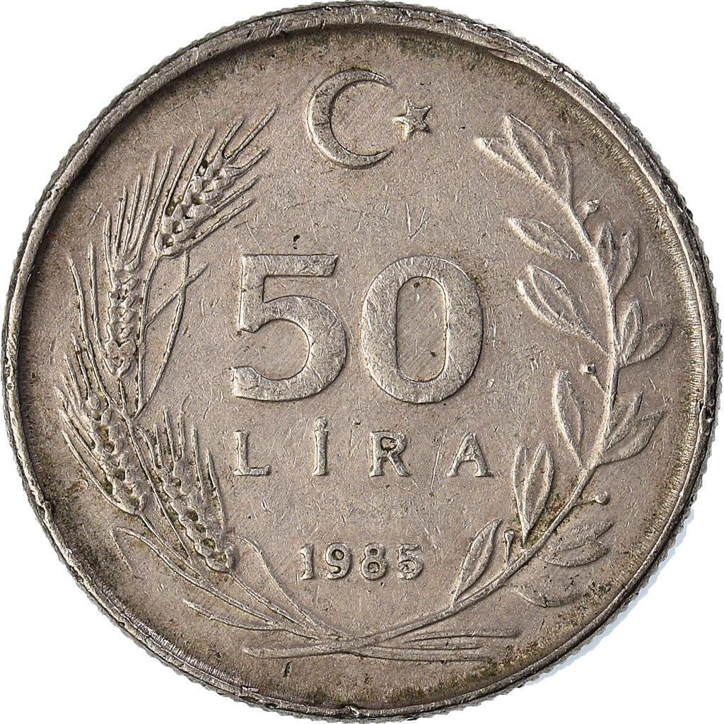 Moneta, Turchia, 50 Lira, 1985