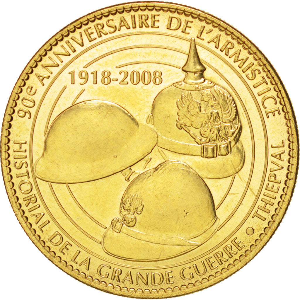 Tourist Token, Historial de la Grande Guerre, 2008, MS(63), Arthus Bertrand