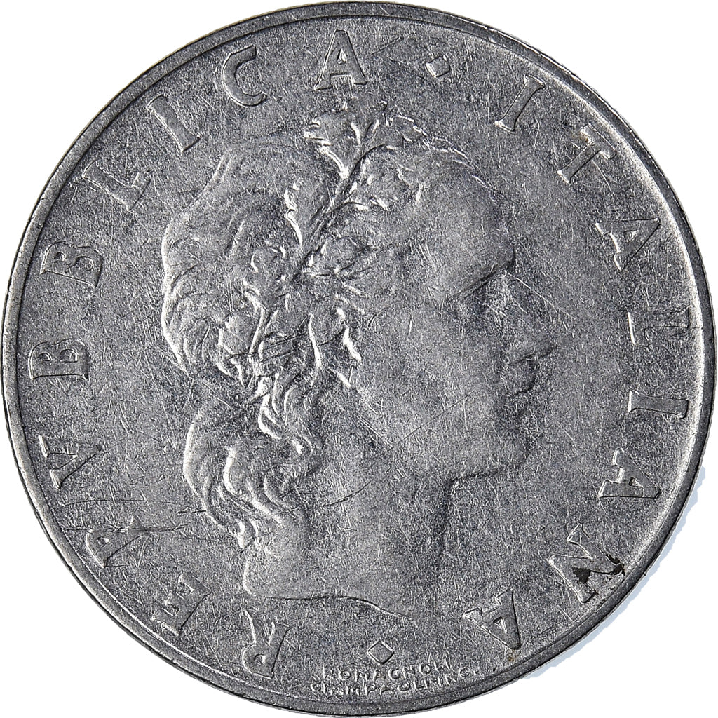 Moneta, Italia, 50 Lire, 1956