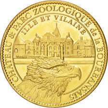 France, Token, Tourist Token, Château et Parc de la Bourbansais, 2010, Arthus