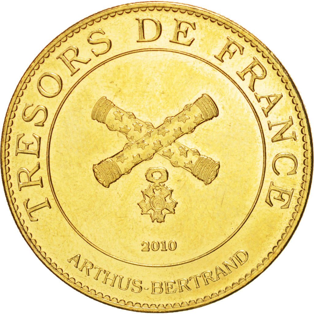 France, Token, Tourist Token, Château et Parc de la Bourbansais, 2010, Arthus