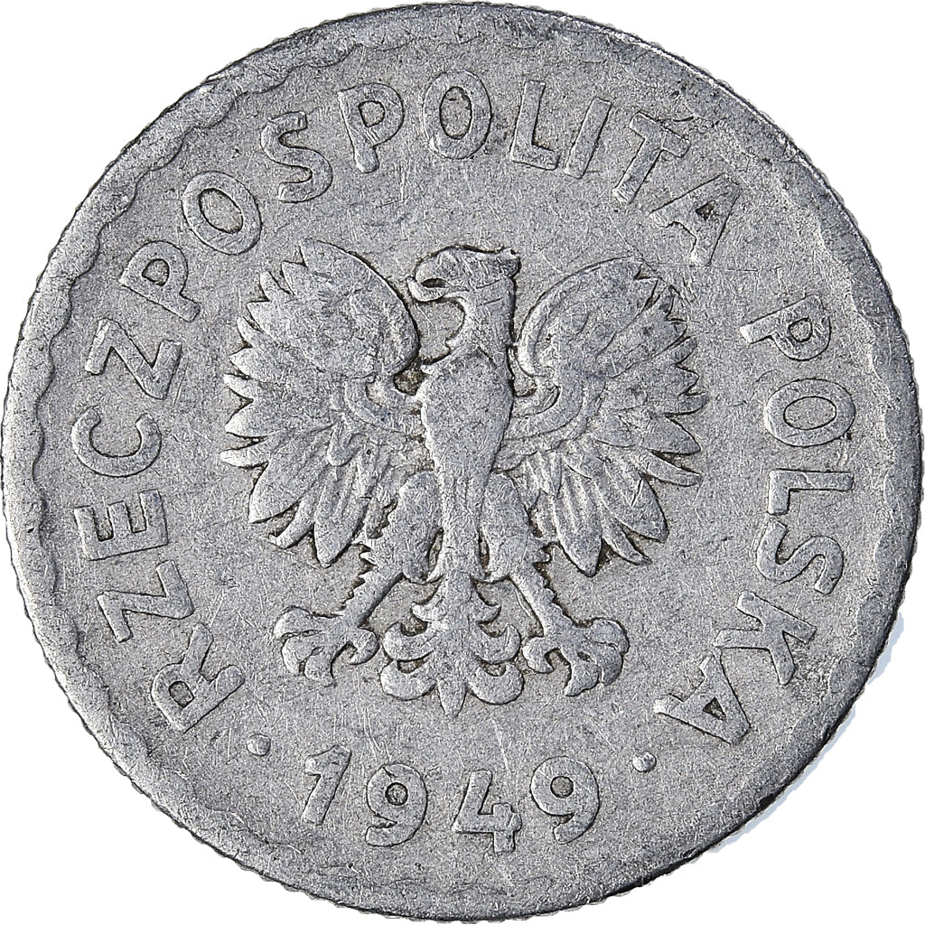Moneta, Polonia, Zloty, 1949