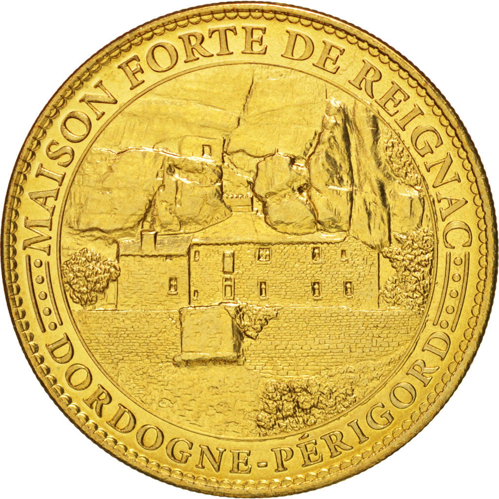 Francia, Token, Tourist Token, Maison Forte de Reignac, 2007, Arthus Bertrand