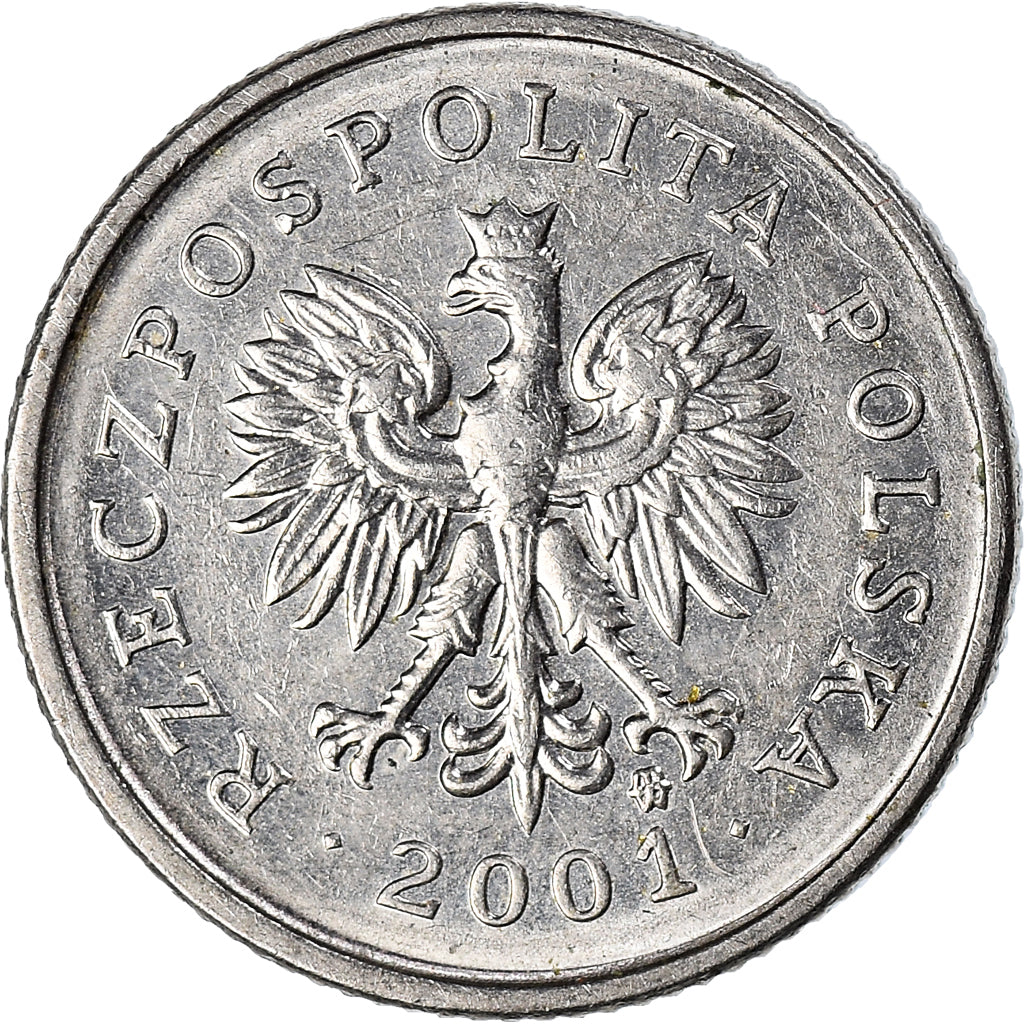 Moneta, Polonia, 20 Groszy, 2001