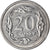 Moneta, Polonia, 20 Groszy, 2001