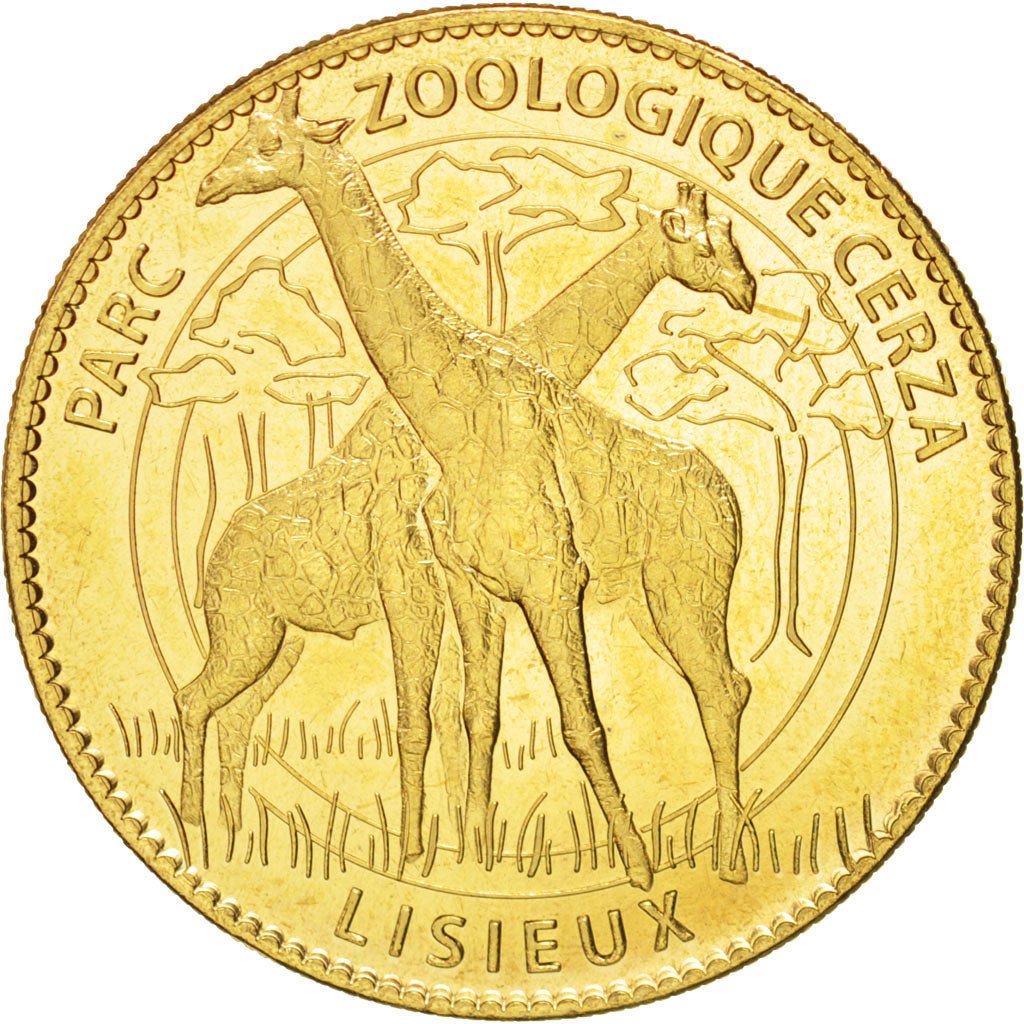 Tourist Token, Parc Zoologique Cerza, Lisieux, 2008, MS(63), Arthus Bertrand