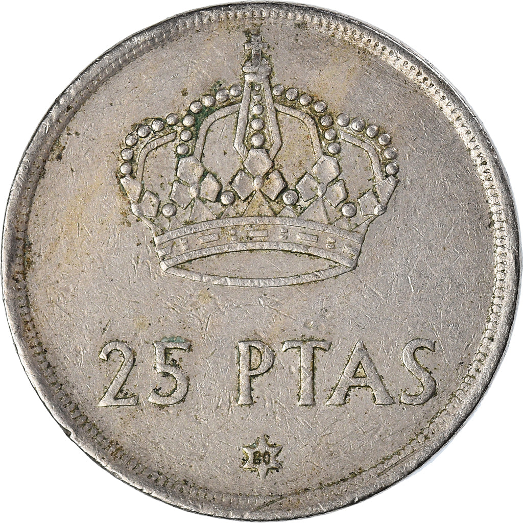 Moneta, Spagna, 25 Pesetas