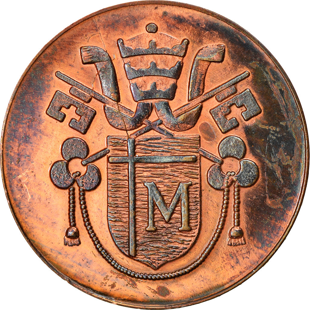 Vatican, Medal, Le Pape Jean-Paul II, Religions & beliefs, AU(55-58), Copper