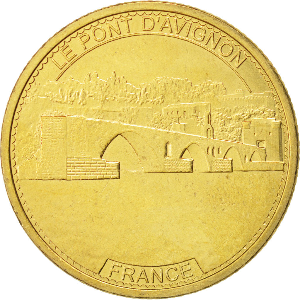 Tourist Token, Le Pont d'Avignon, Undated, MS(63), Médailles et Patrimoine