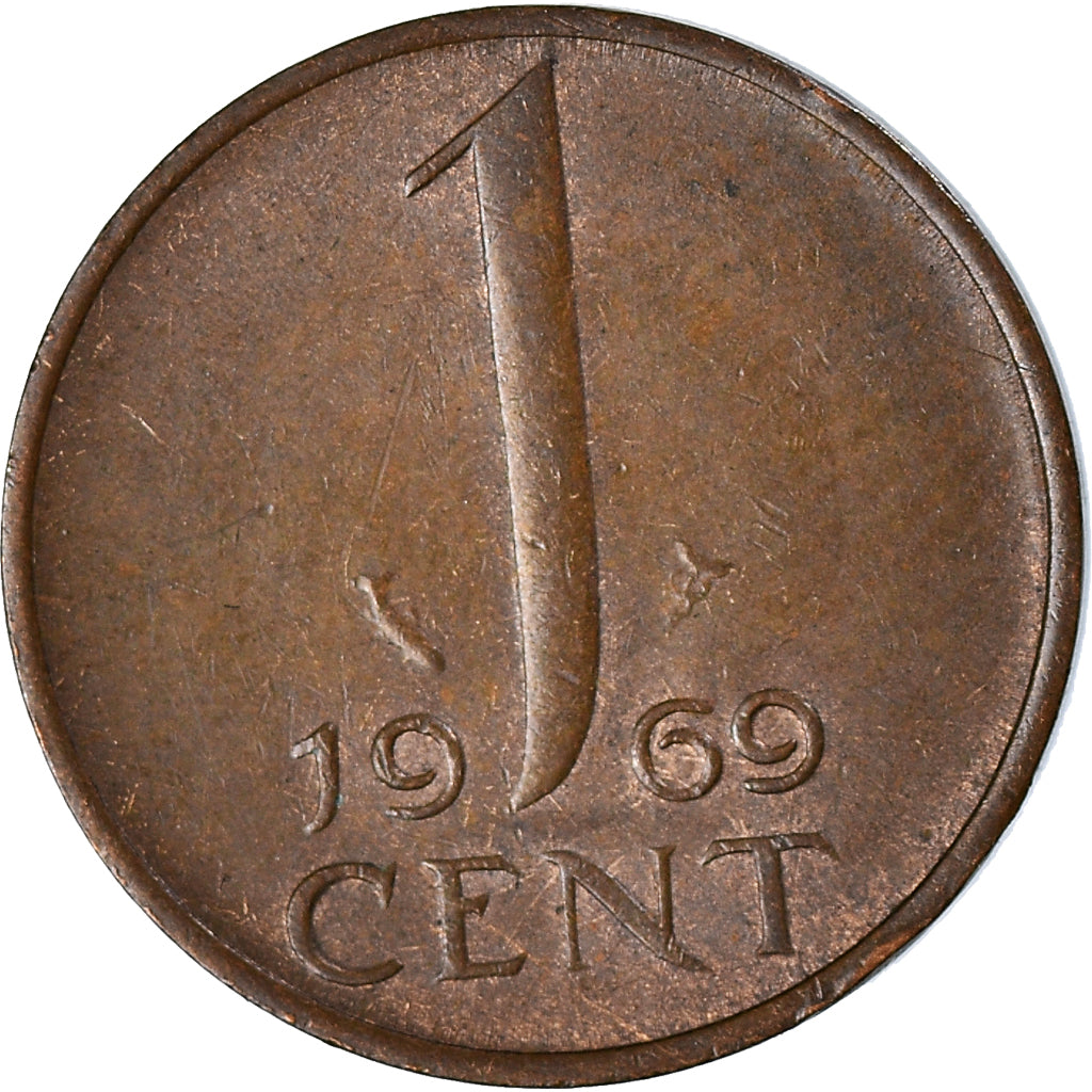 Münze, Niederlande, Cent, 1969