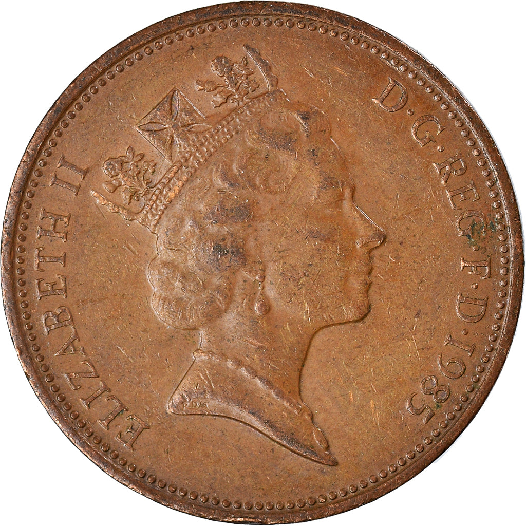 Monnaie, Grande-Bretagne, 2 Pence, 1985