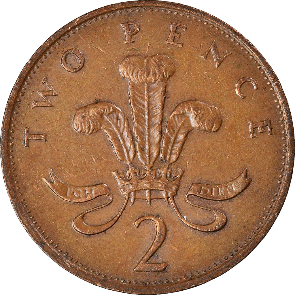 Monnaie, Grande-Bretagne, 2 Pence, 1985