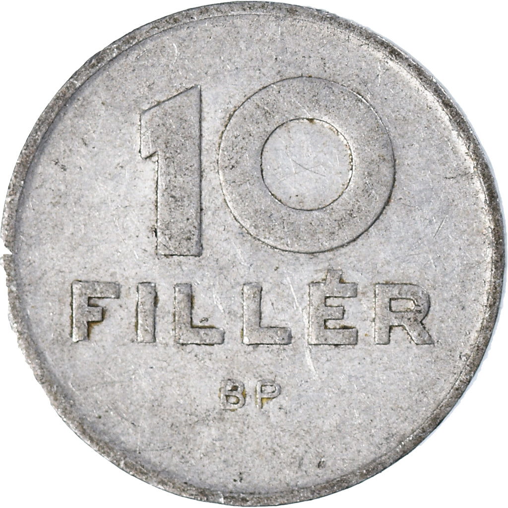 Moneta, Ungheria, 10 Filler, 1968
