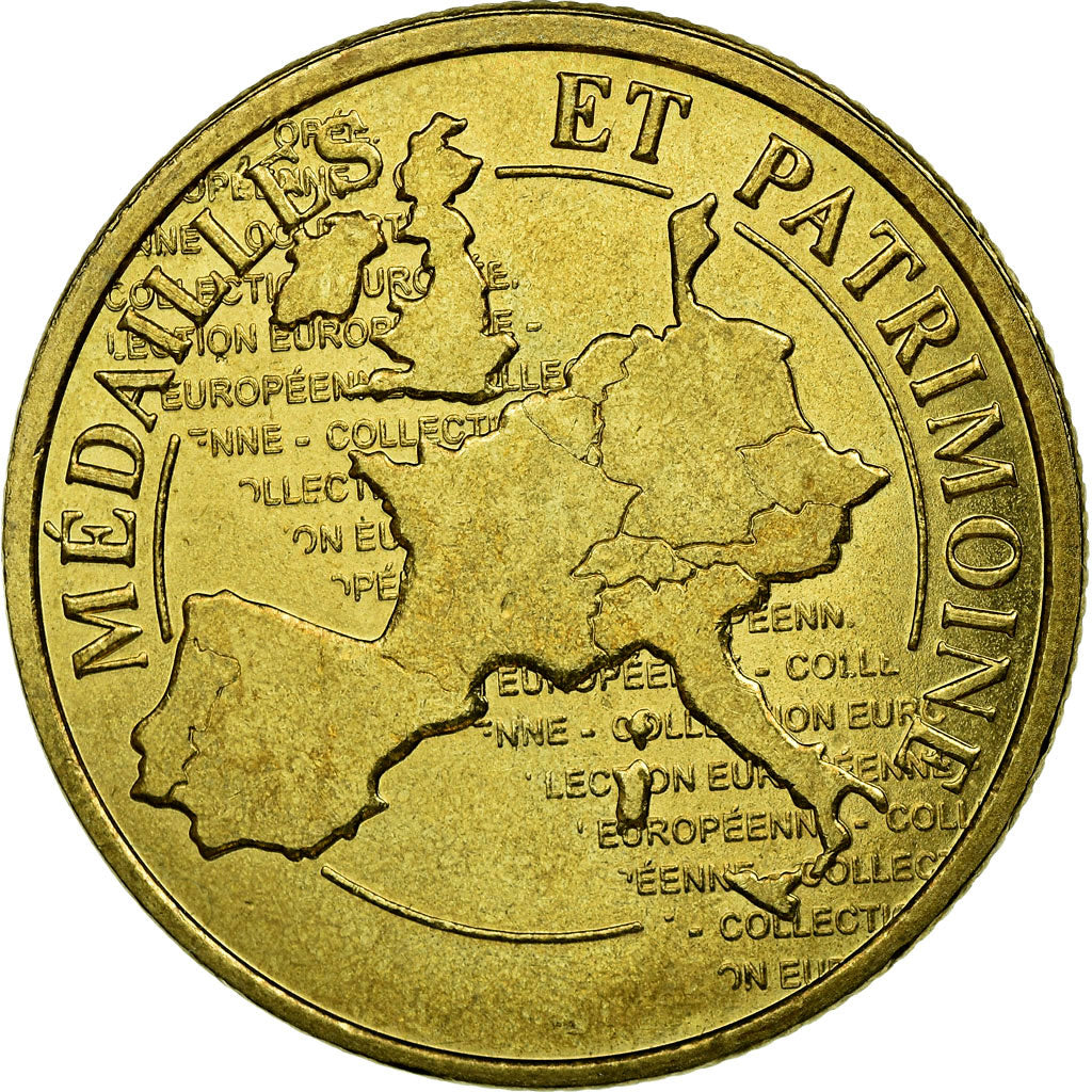 France, Token, Tourist Token, Undated, Médailles et Patrimoine, MS(63)