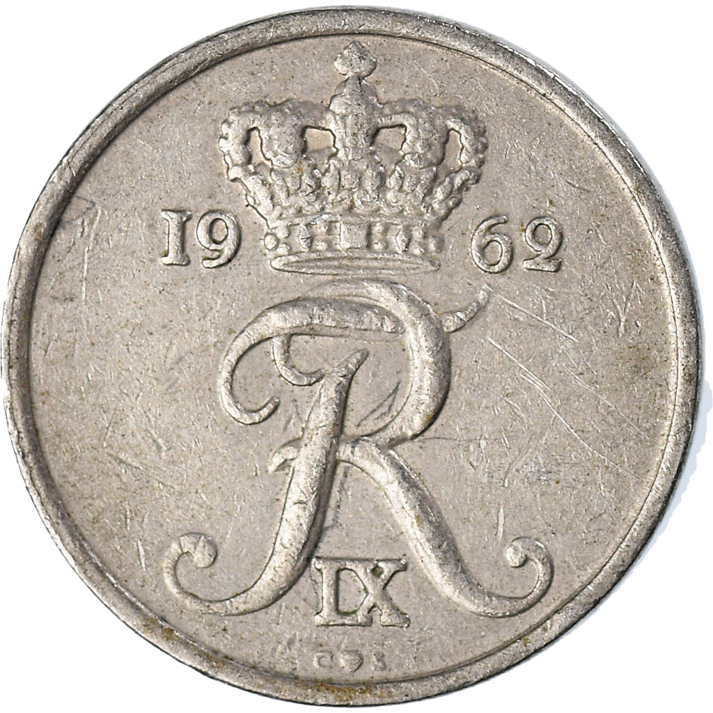 Münze, Dänemark, 10 Öre, 1962