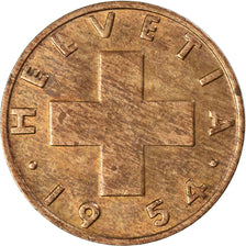 Moneta, Szwajcaria, 2 Rappen, 1954