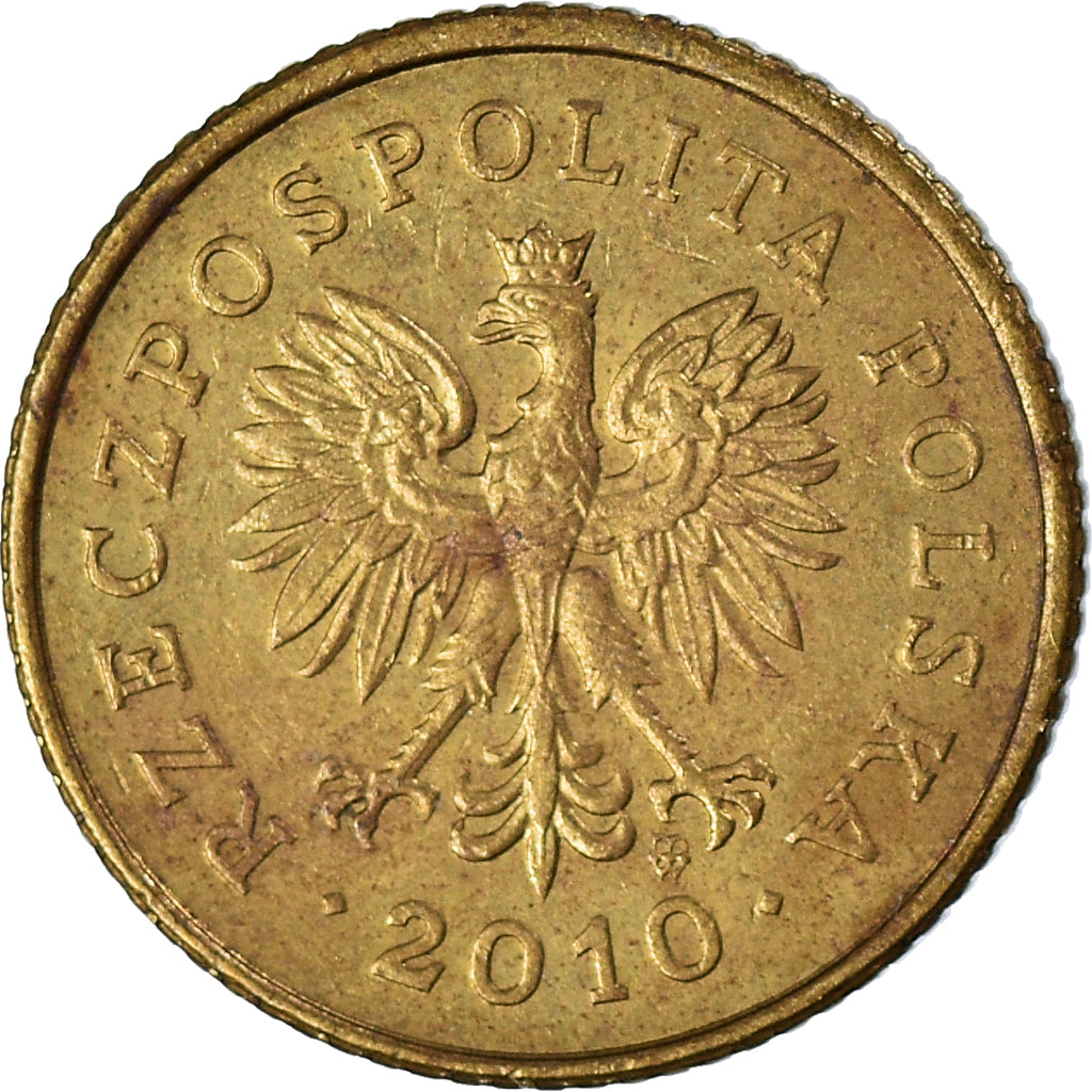Moneta, Polonia, Grosz, 2010