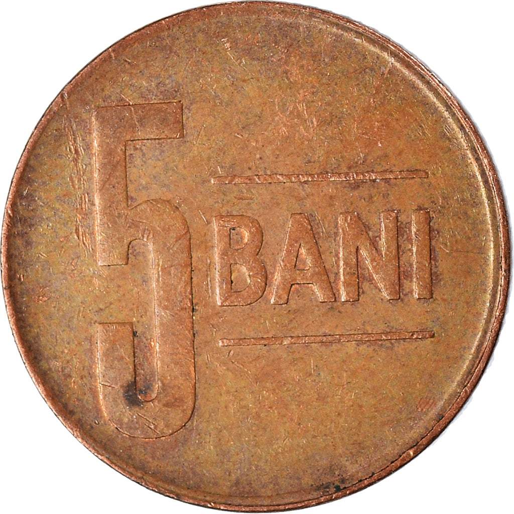 Moneda, Rumanía, 5 Bani, 2012