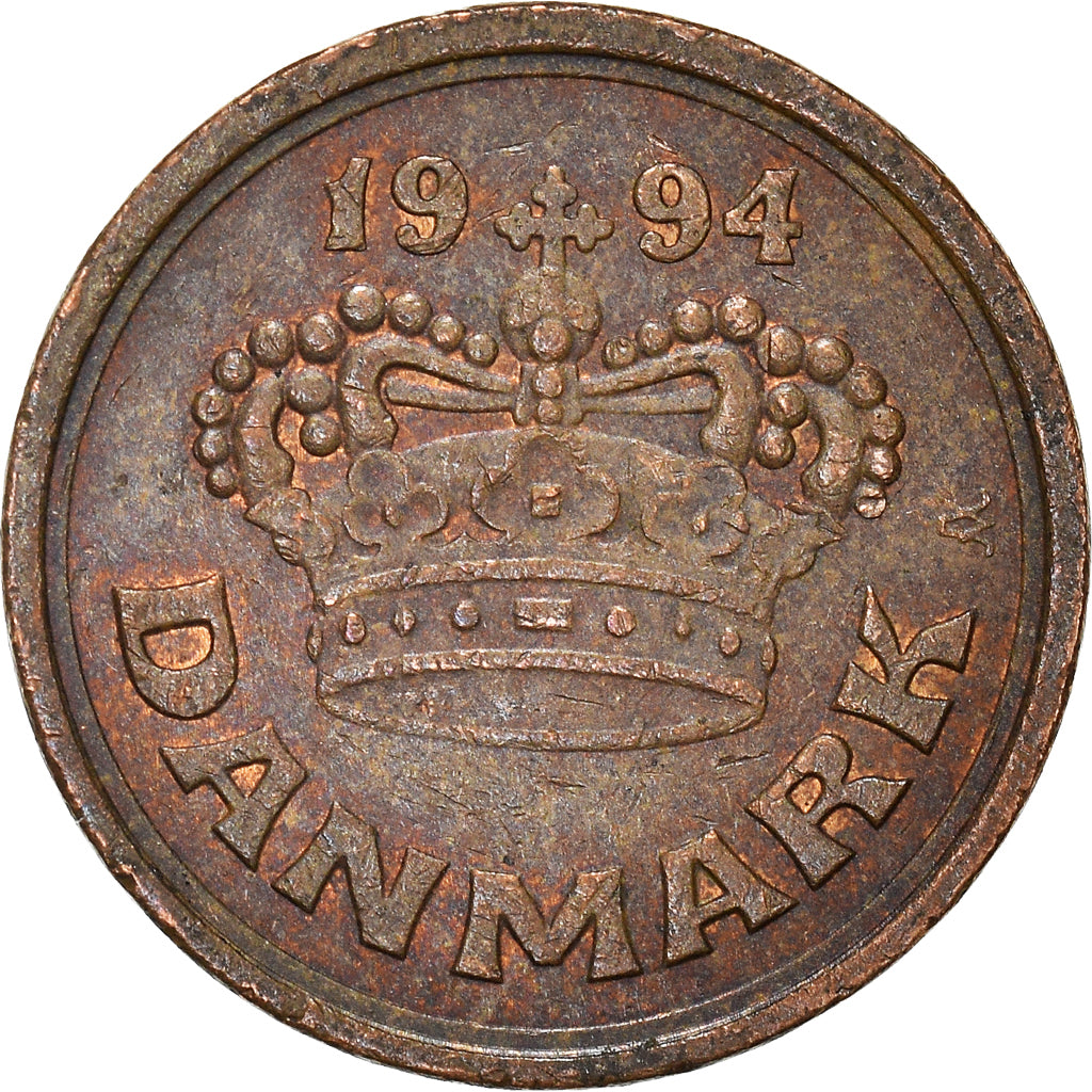 Munten, Denemarken, 25 Öre, 1994