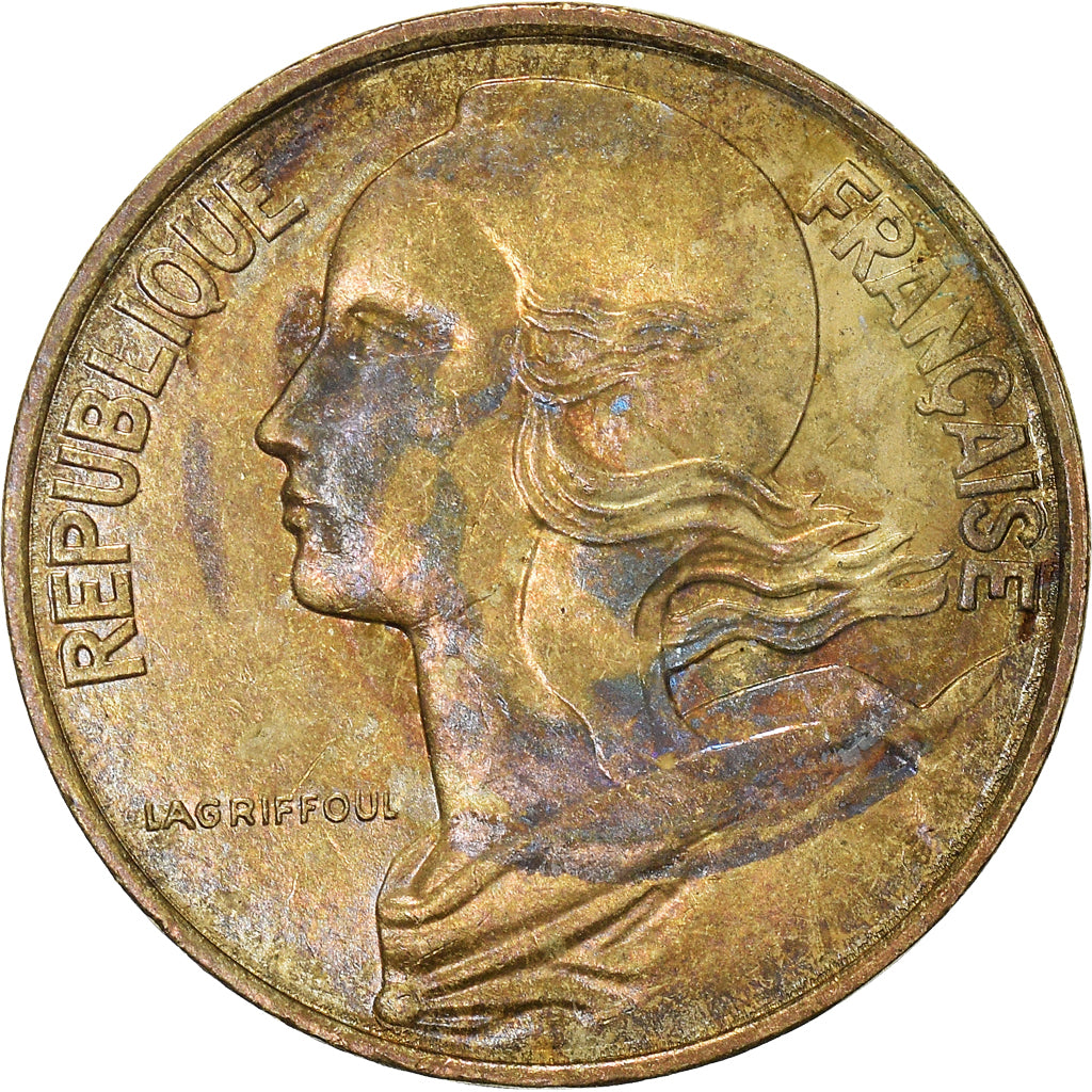 Monnaie, France, 10 Centimes, 1990