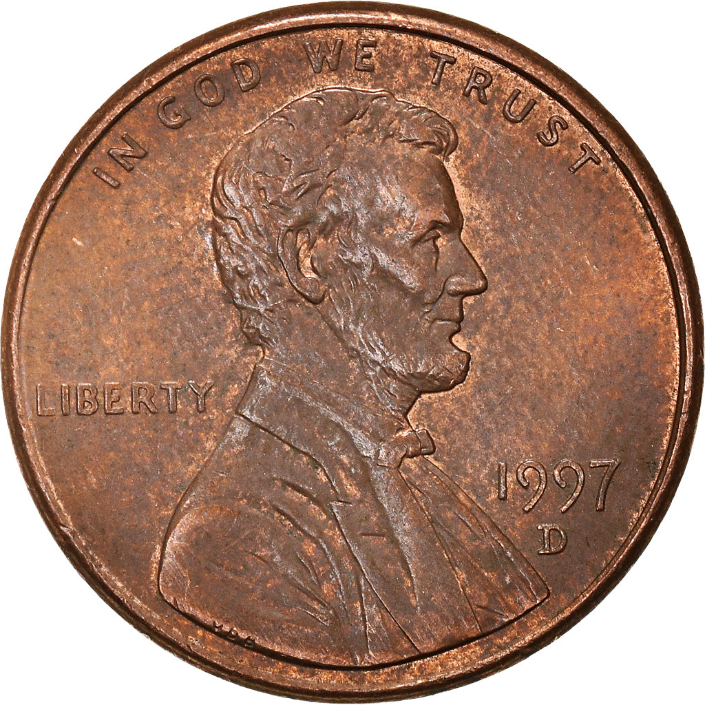 Münze, Vereinigte Staaten, Cent, 1997