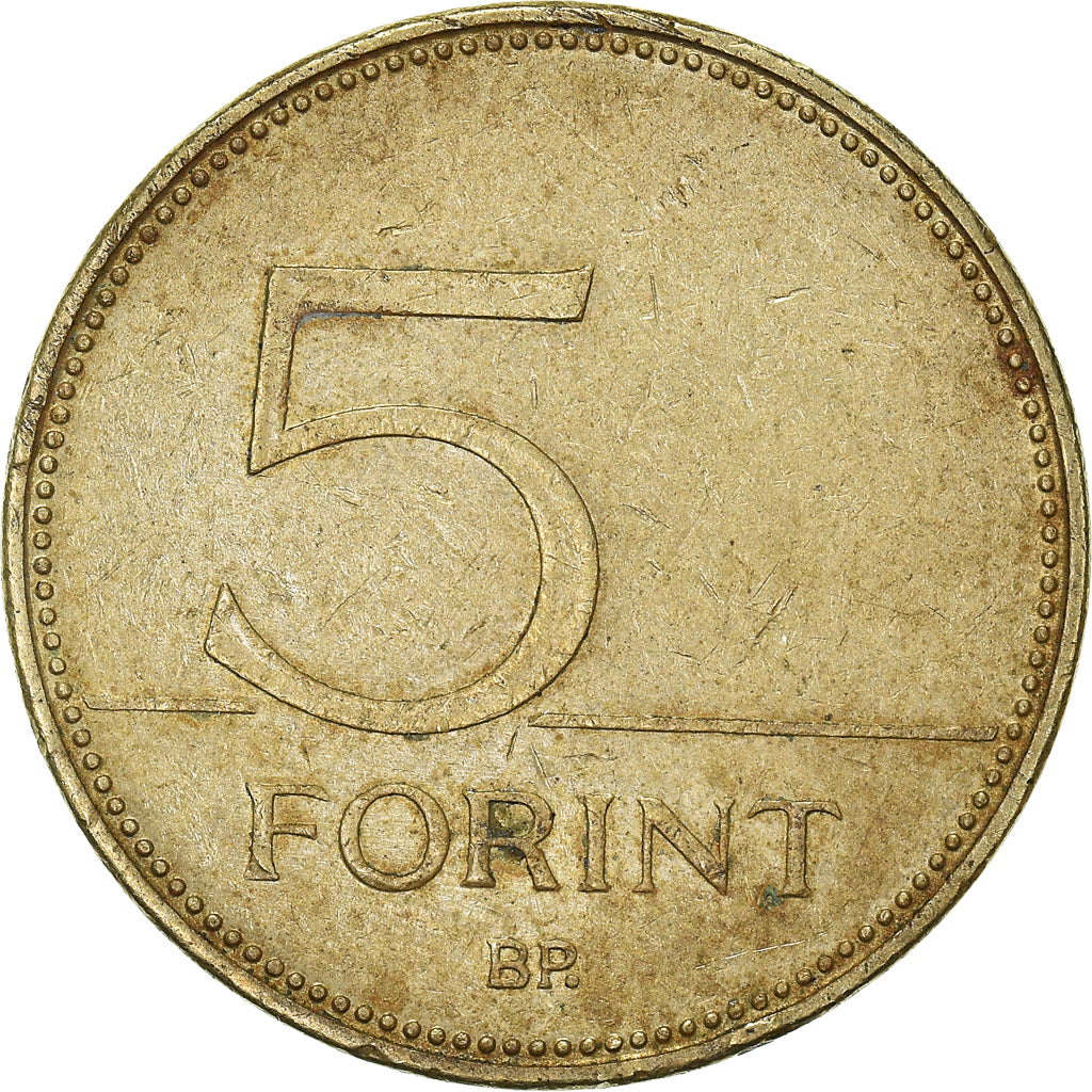 Moeda, Hungria, 5 Forint, 2007
