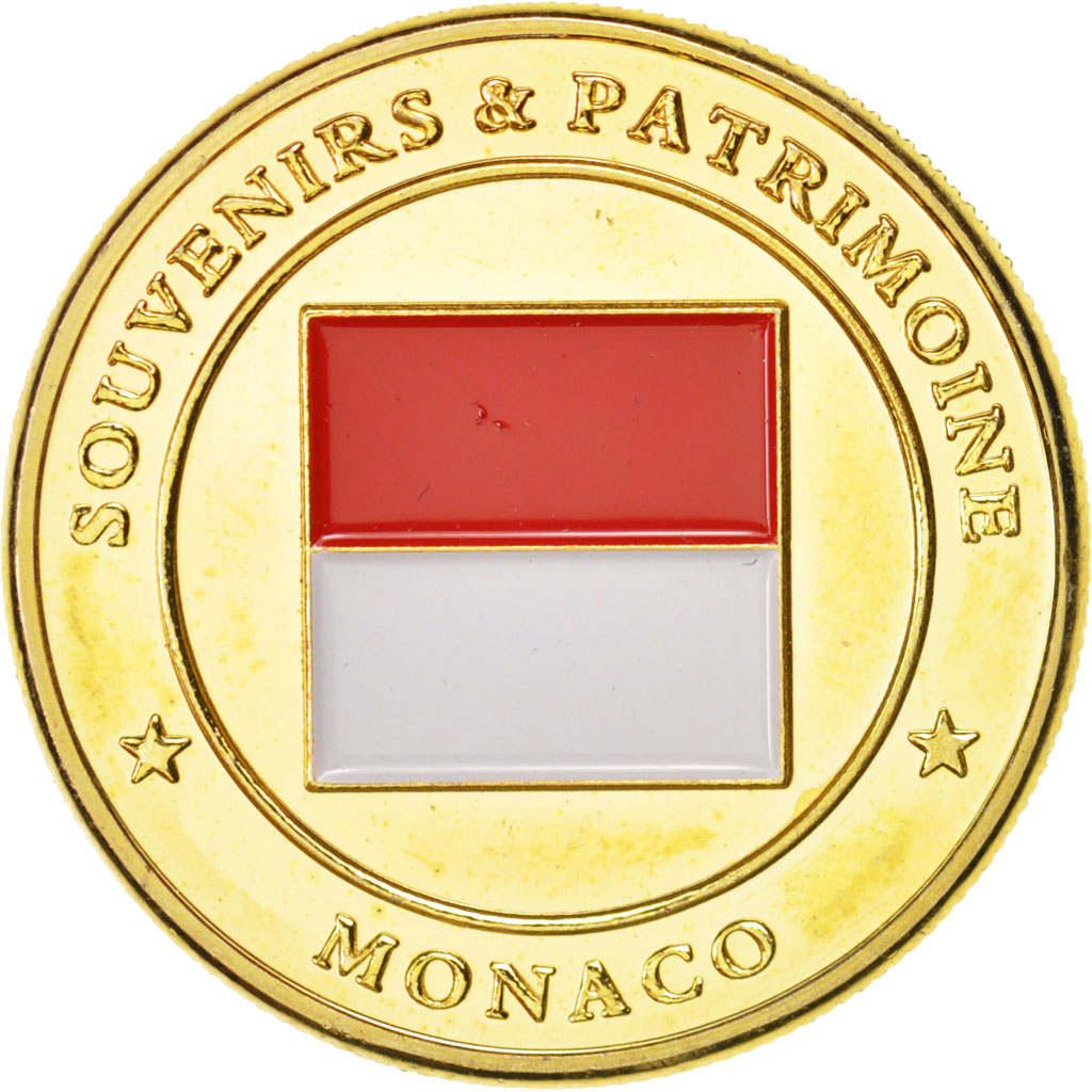Tourist Token, Le Rocher de Monaco, Undated, MS(63), Souvenirs et Patrimoine