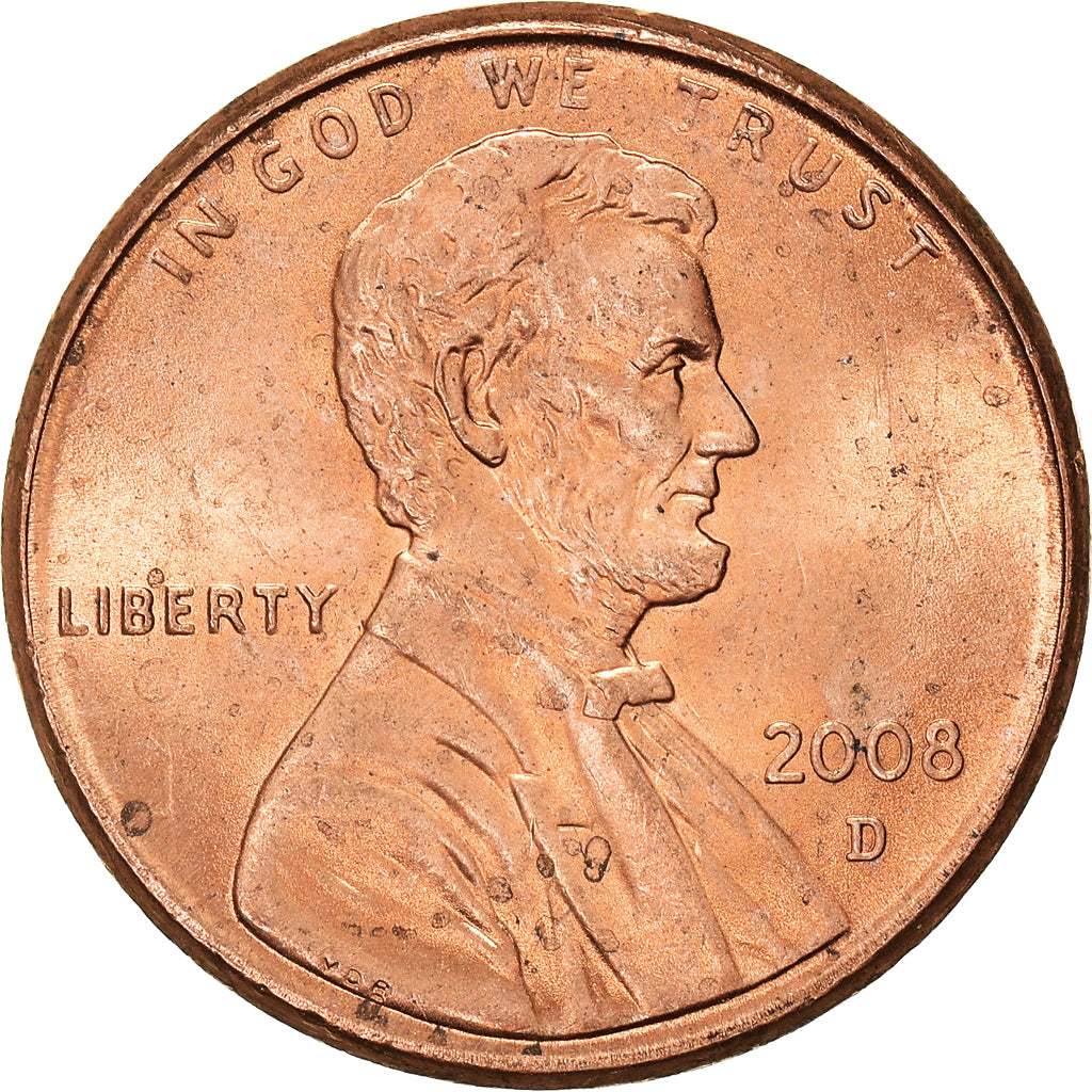 Münze, Vereinigte Staaten, Cent, 2008