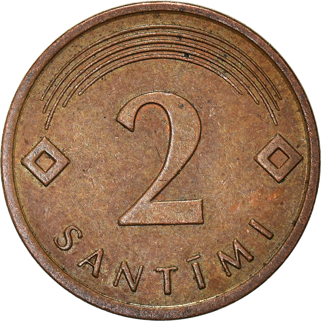 Coin, Latvia, 2 Santimi, 2009
