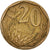 Münze, Südafrika, 20 Cents, 2008