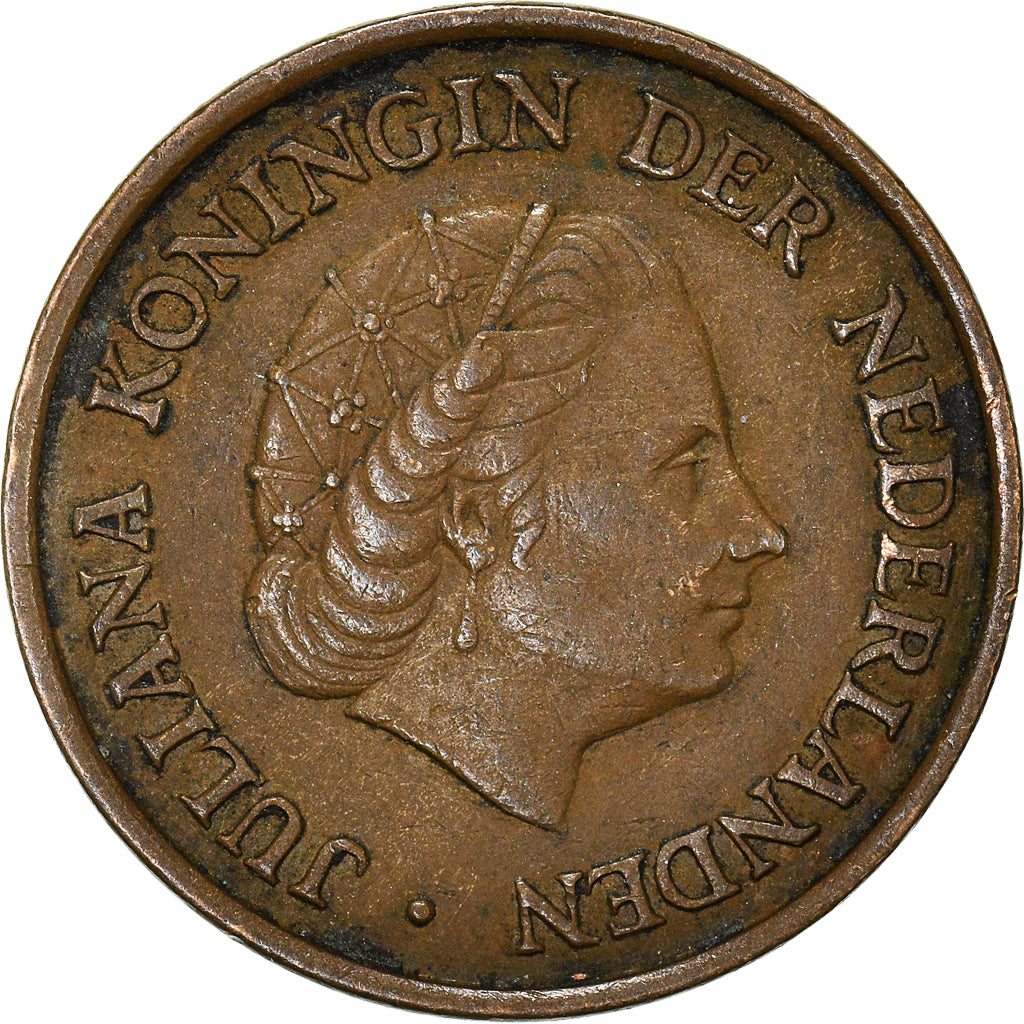 Moeda, Países Baixos, 5 Cents, 1960
