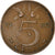Moneta, Holandia, 5 Cents, 1960