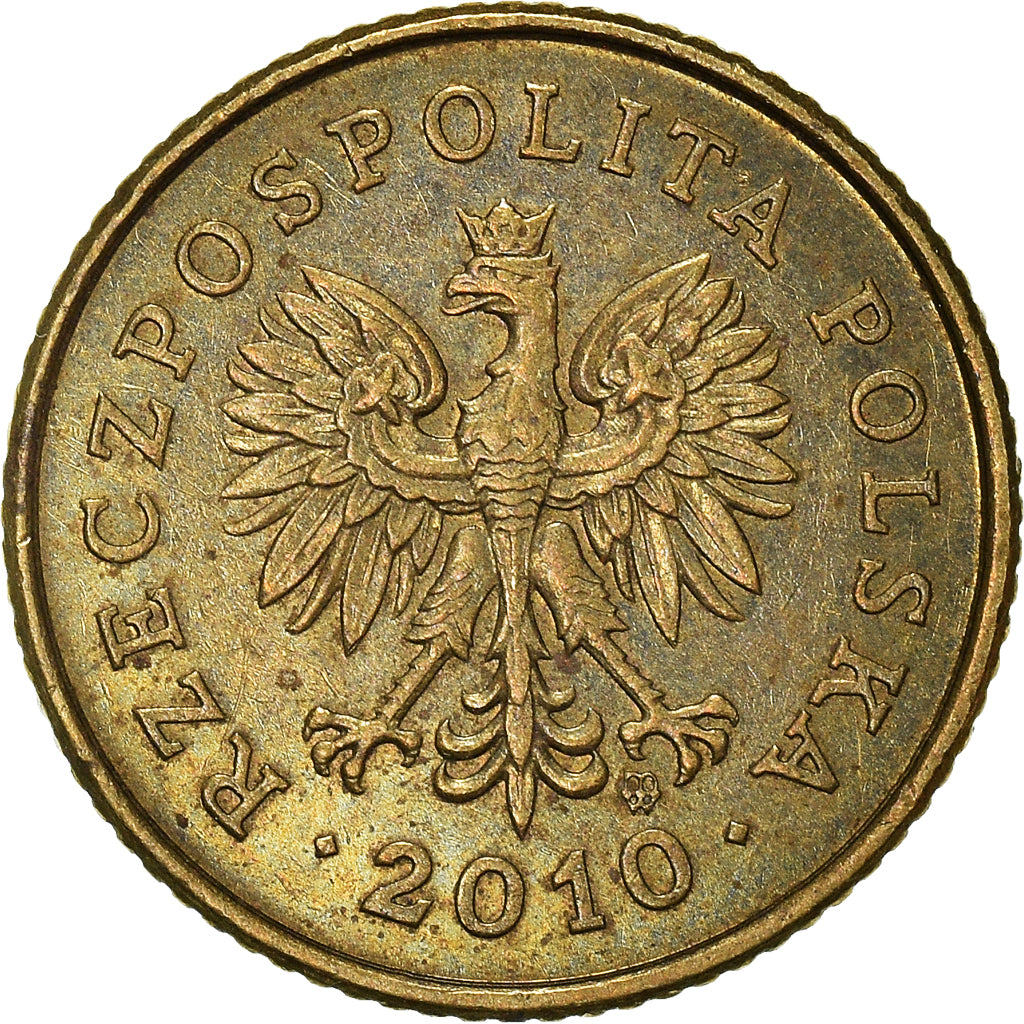 Moneta, Polonia, Grosz, 2010