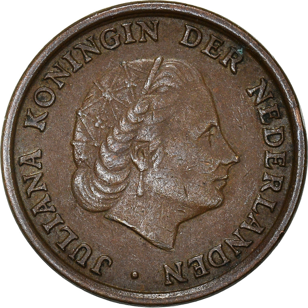 Moeda, Países Baixos, Cent, 1953