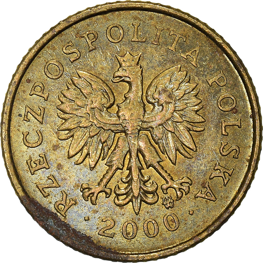 Moneta, Polonia, Grosz, 2000