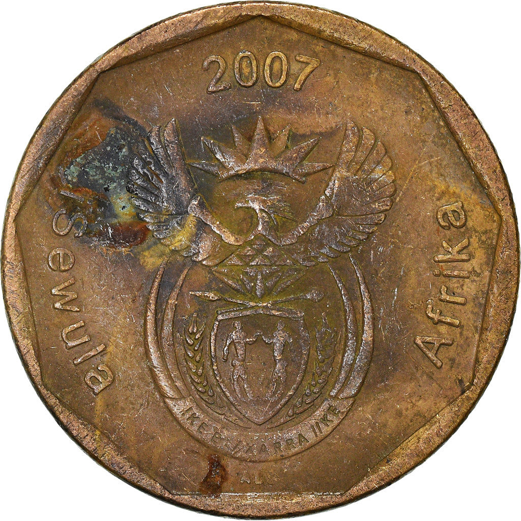 Münze, Südafrika, 50 Cents, 2007