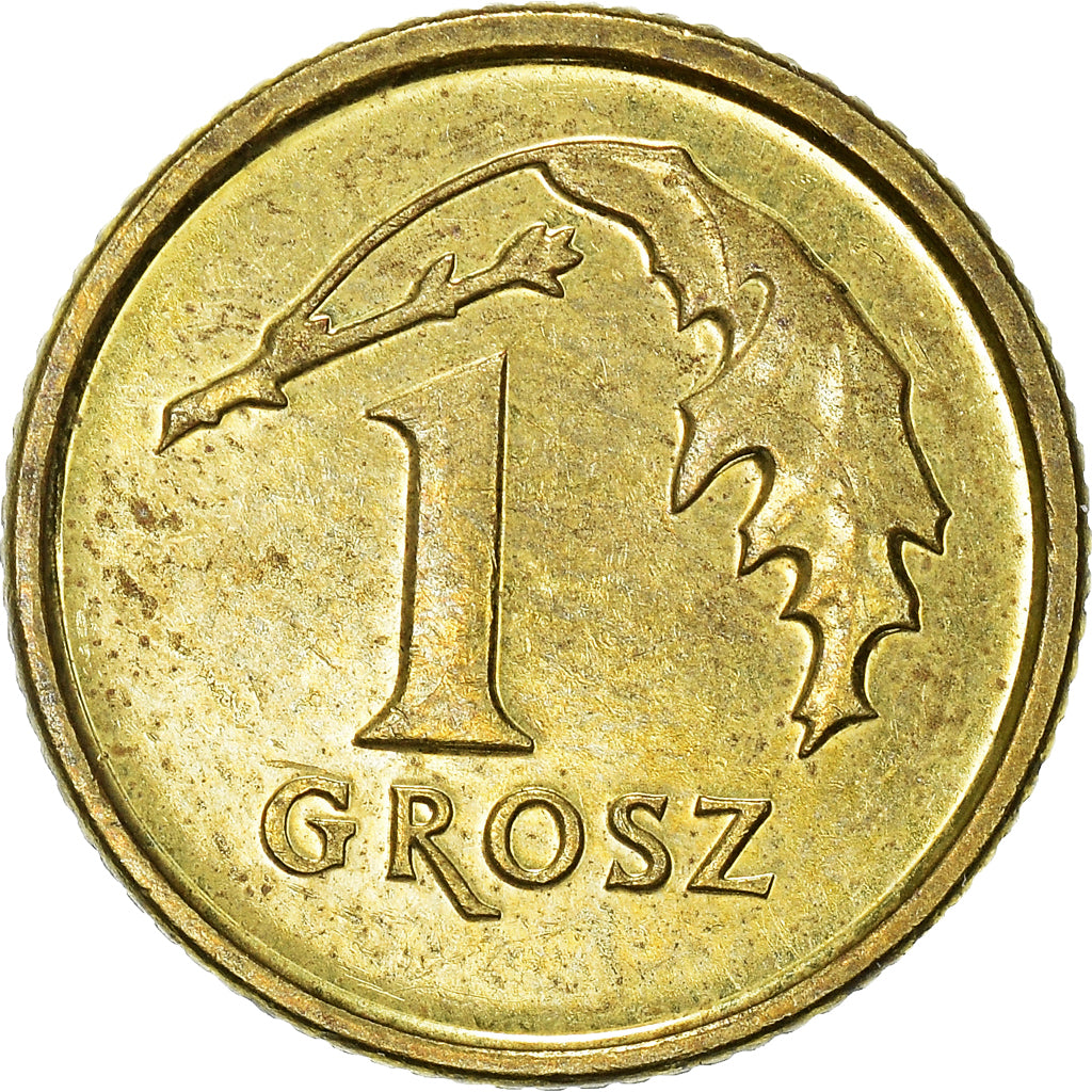 Münze, Polen, Grosz, 2015