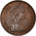 Monnaie, Grande-Bretagne, 1/2 New Penny, 1980