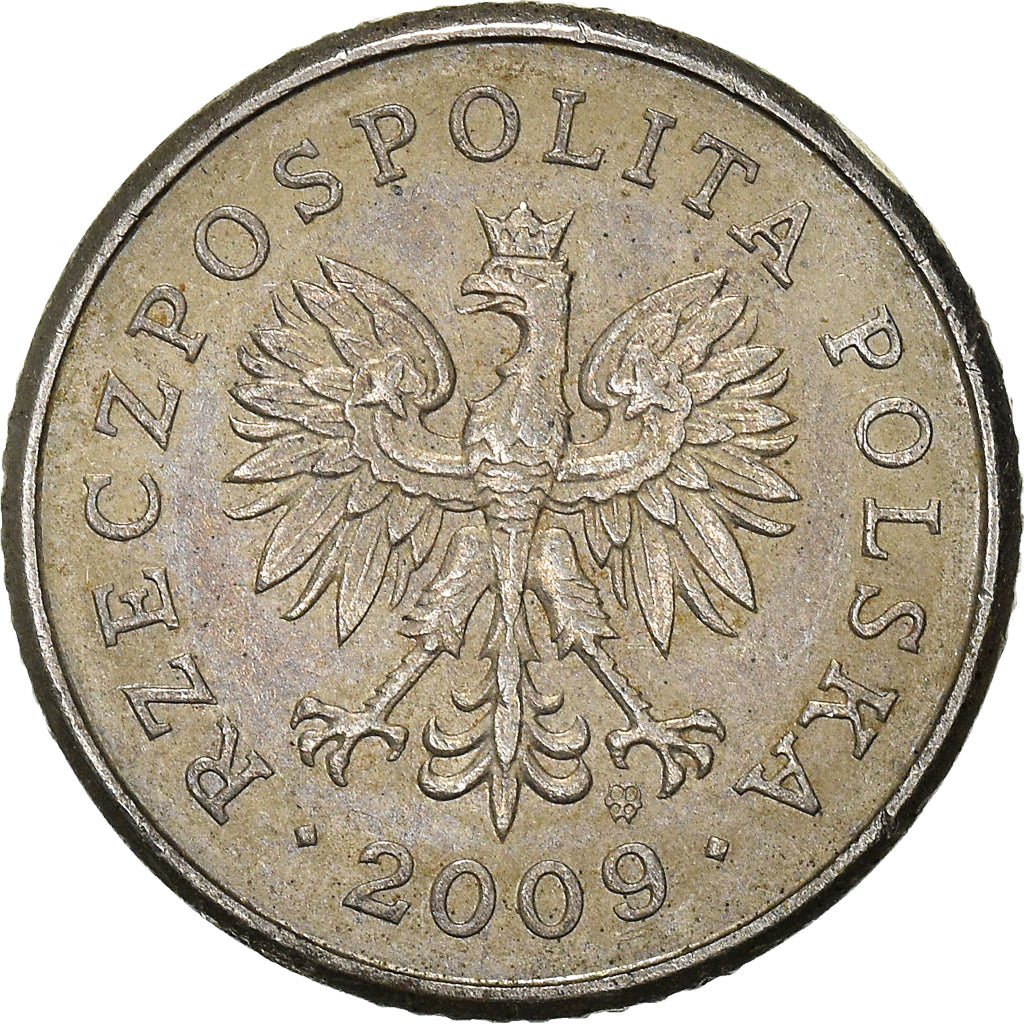 Moneta, Polonia, 10 Groszy, 2009