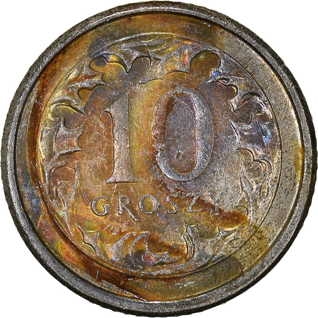 Moneta, Polonia, 10 Groszy, 2009