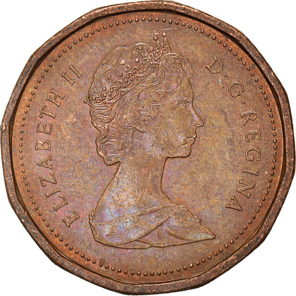 Moneta, Canada, Cent, 1987