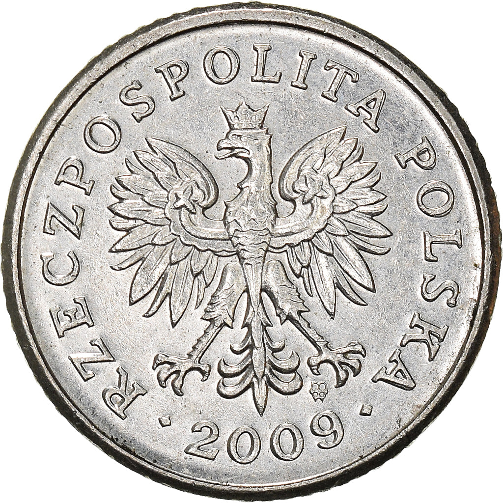 Moneta, Polonia, 10 Groszy, 2009