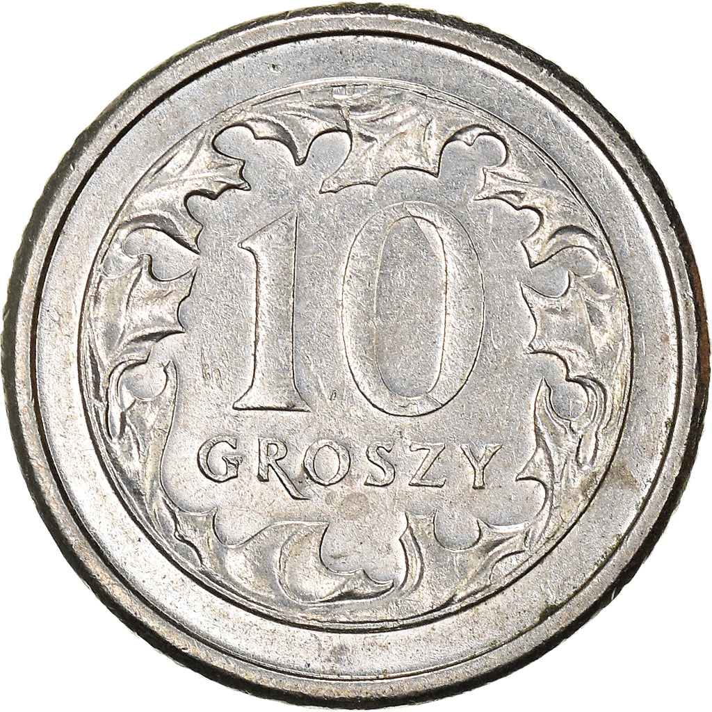 Moneta, Polonia, 10 Groszy, 2009