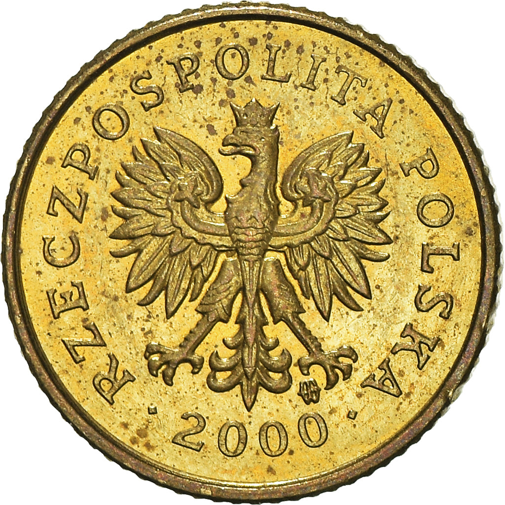 Monnaie, Pologne, Grosz, 2000
