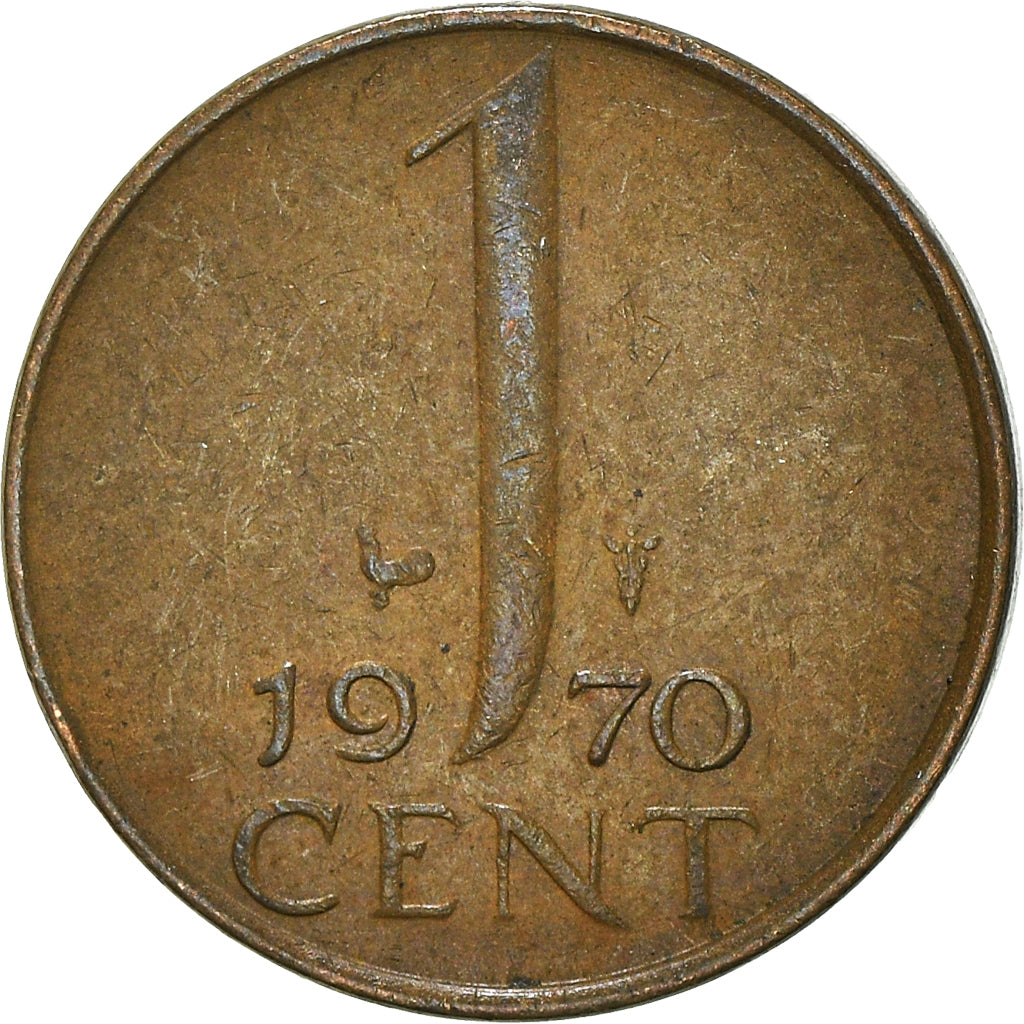 Münze, Niederlande, Cent, 1970